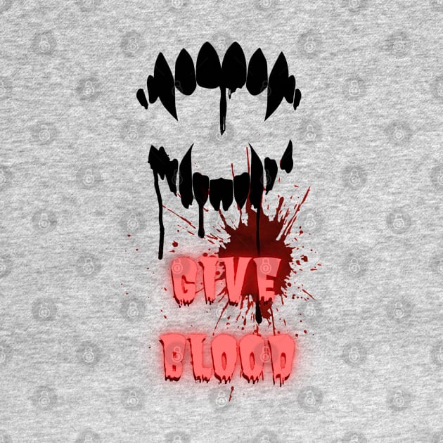 GIVE BLOOD - Bone Garden Poster by Ragnariley